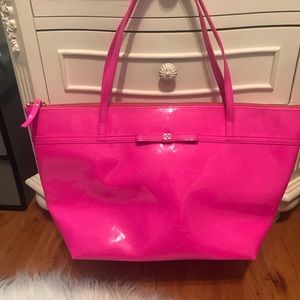 Kate Spade Pink Patent Tote